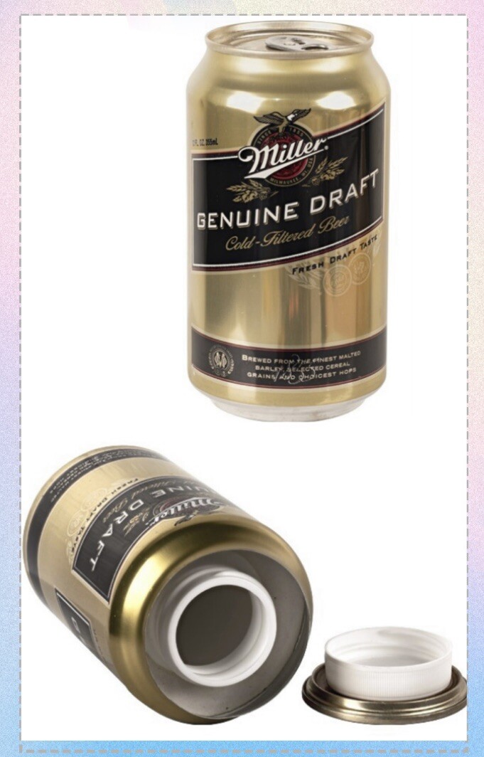 BEER Can Diversion Safe Hidden Home Security Secret Compartment Hide Jewelry $