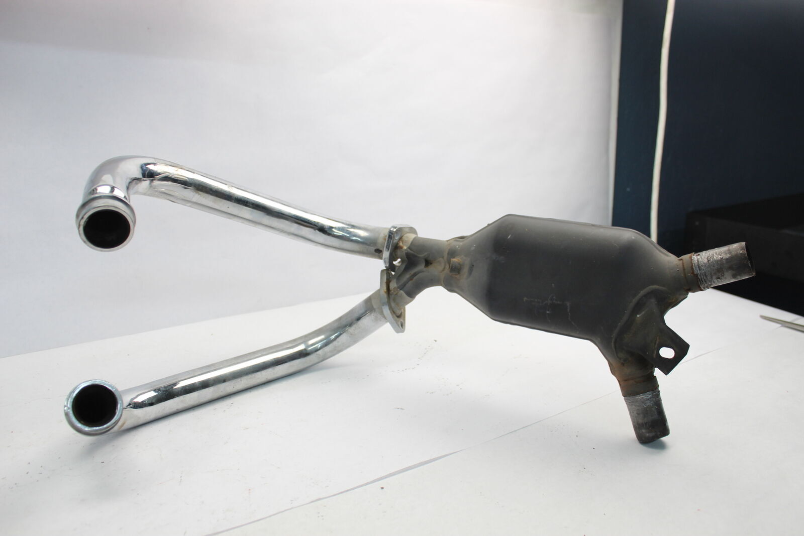 2013 Suzuki GW250 Chrome Exhaust Header