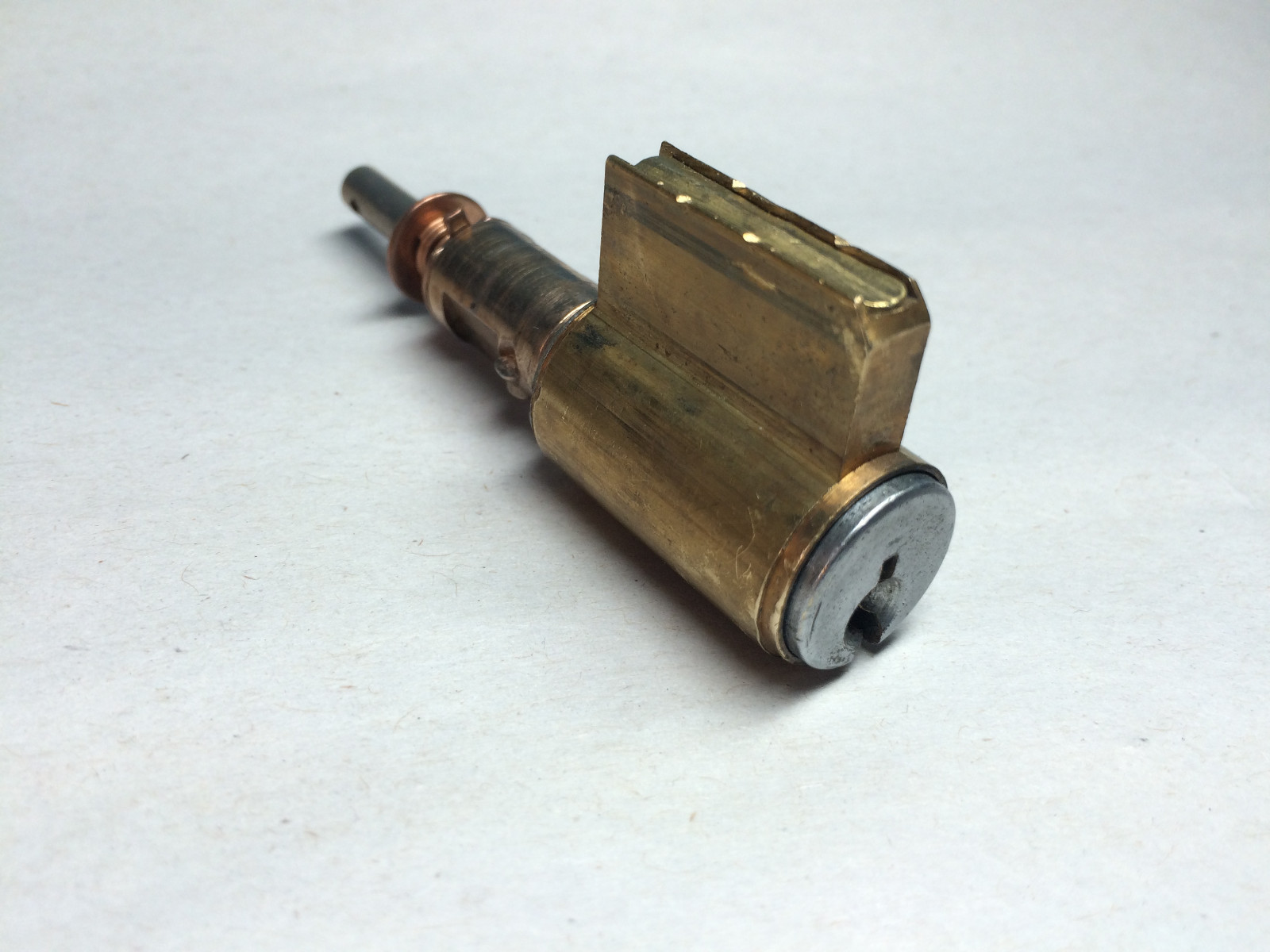 Corbin 6-Pin KIK Cylinder w/ Special Tailpiece, 26D Finish, No Key