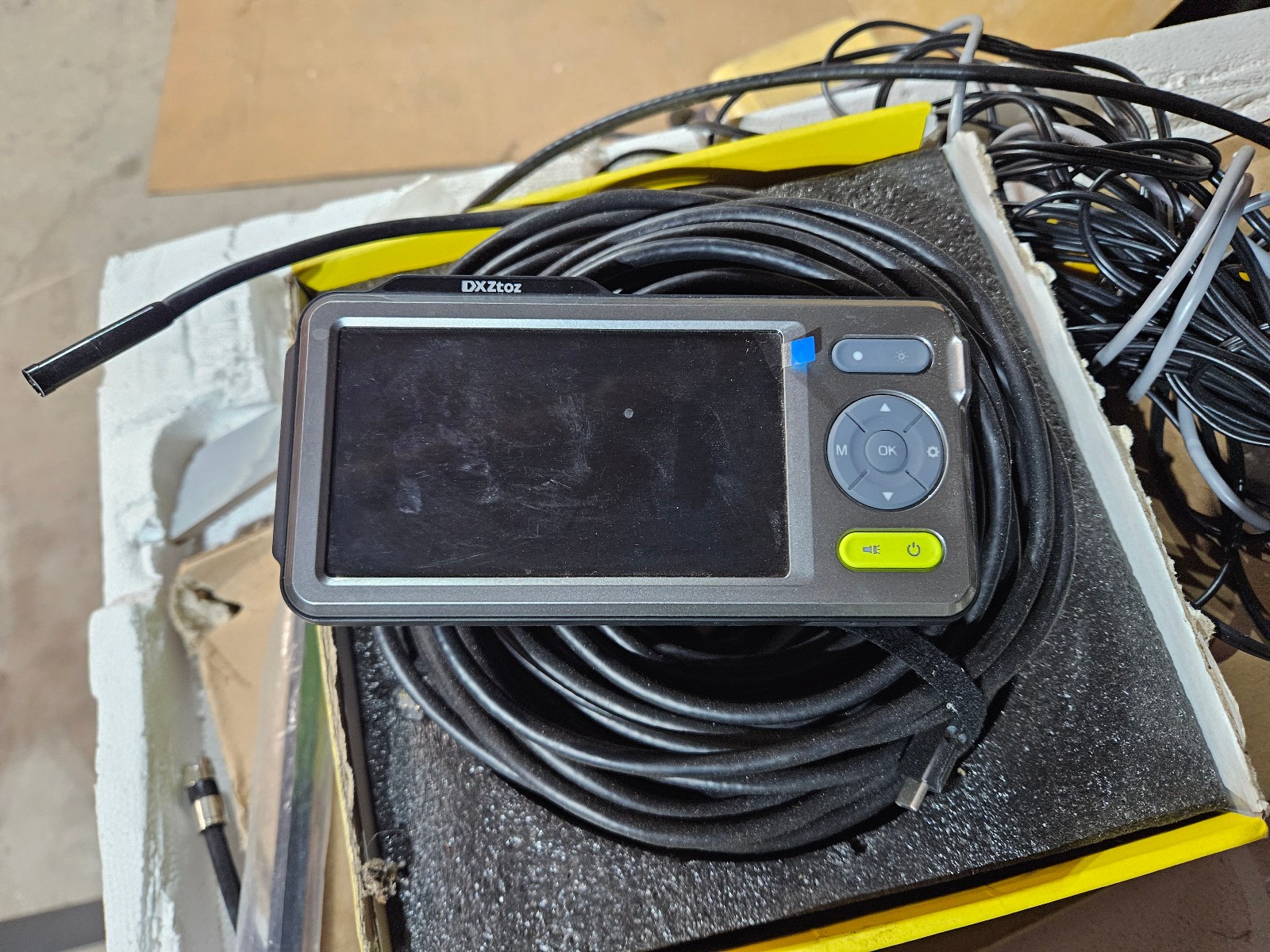 DXZtoz NTS500B Dual Lens Industrial Borescope Inspection Camera