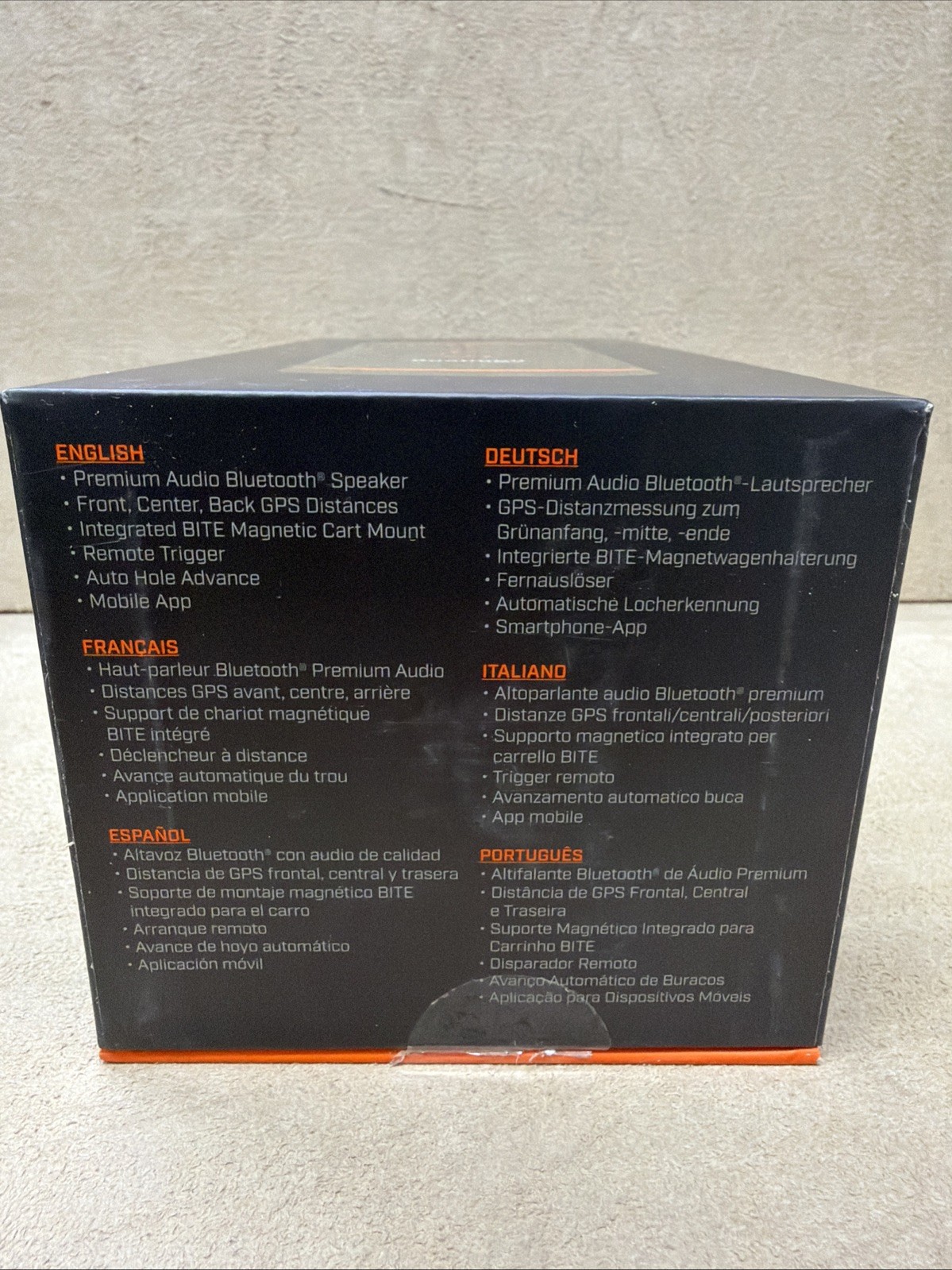 Bushnell Golf Wingman GPS Speaker 361910