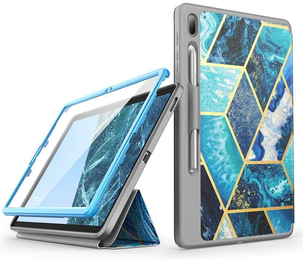 i-Blason Cosmo Auto Sleep/Wake Smart Cover For GalaxyTab S7 FE 12.4" Screen Case