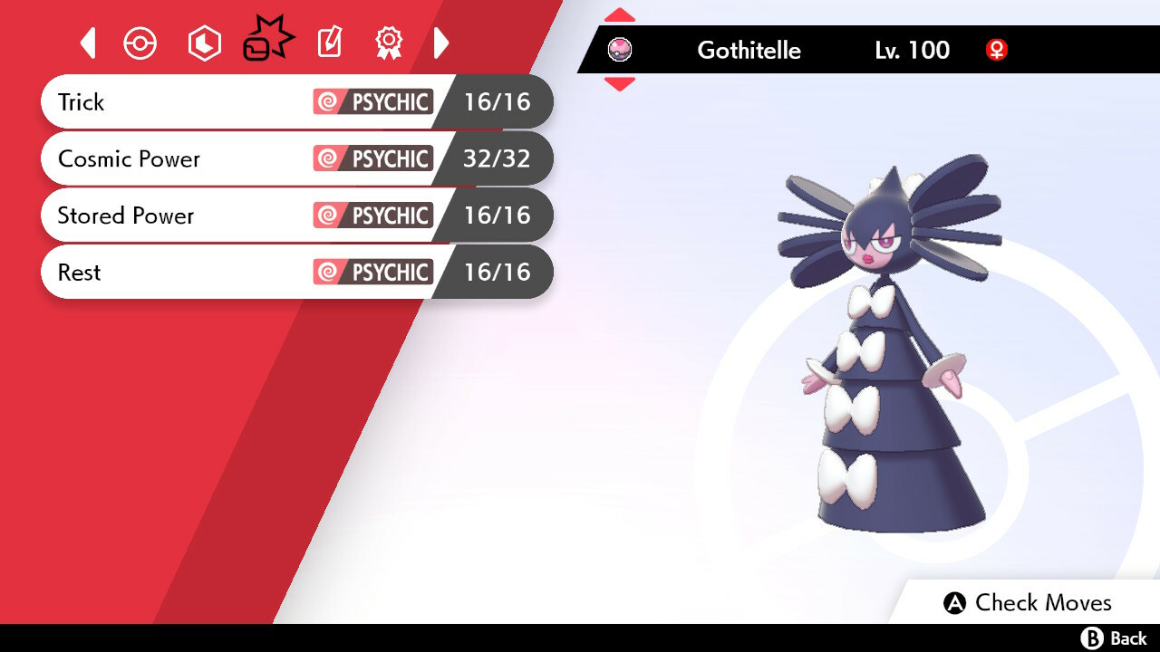 ✨Shiny Gothitelle✨Pokemon Sword and Shield Perfect IV🚀Fast Delivery🚀