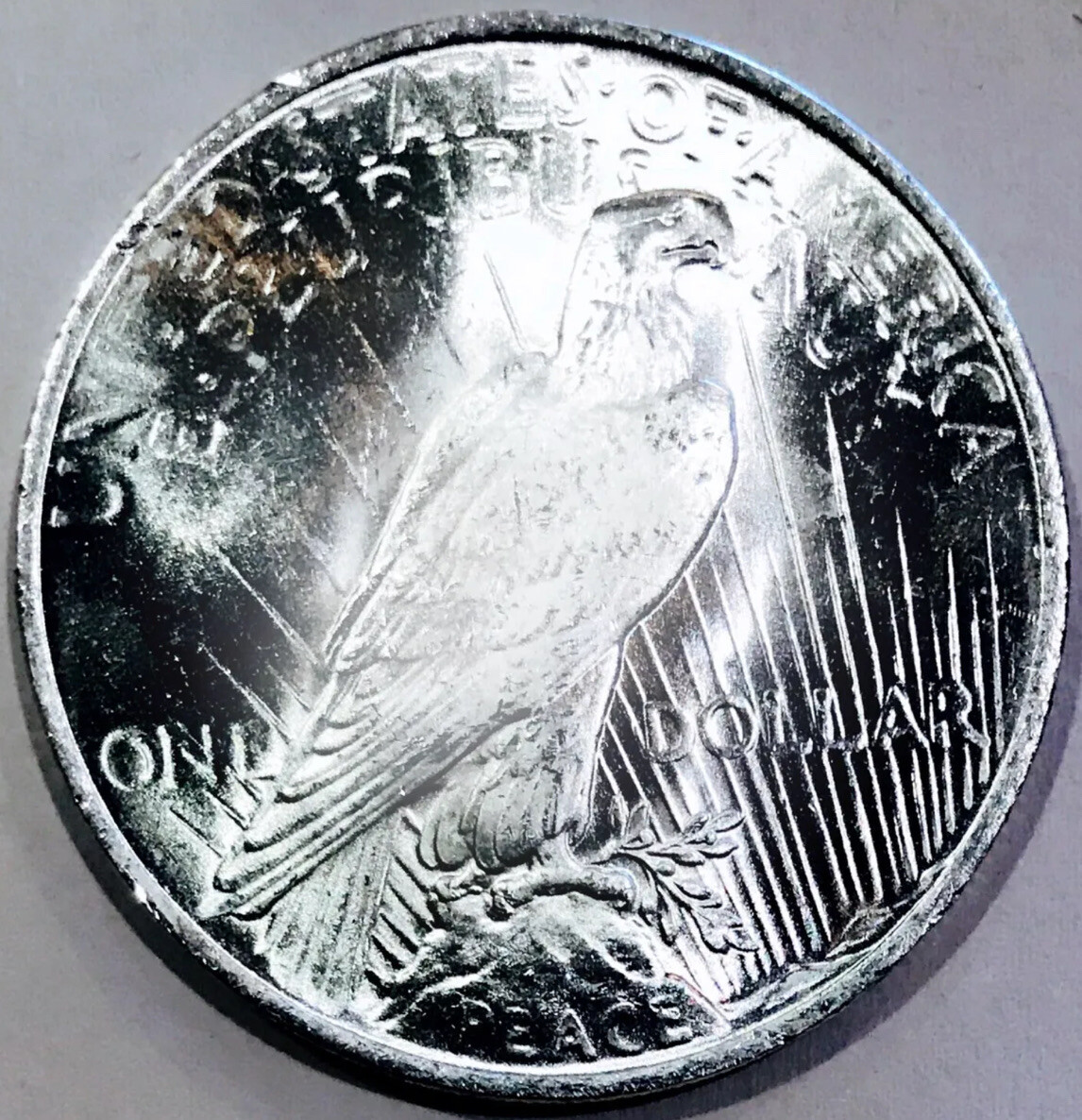 ⭐️1923-P PEACE 90% SILVER DOLLAR MS+⭐️ABSOLUTE EYE POPPER⭐️HUGE GEMBU WOW⭐️