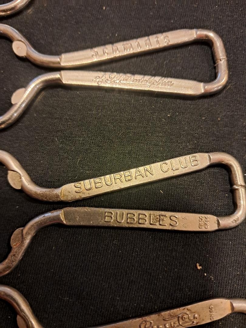 (5) Vintage Advertising Bottle Openers!