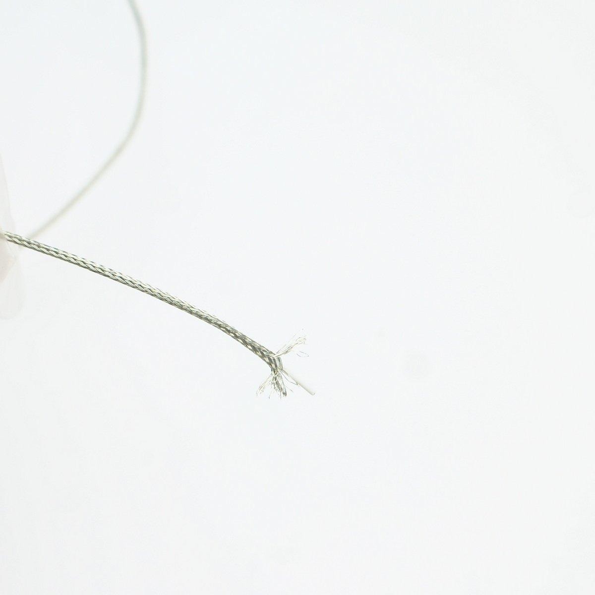 3x Shielded braided Push-back Guitar Circuit Wire 26AWG 0.5M /19"