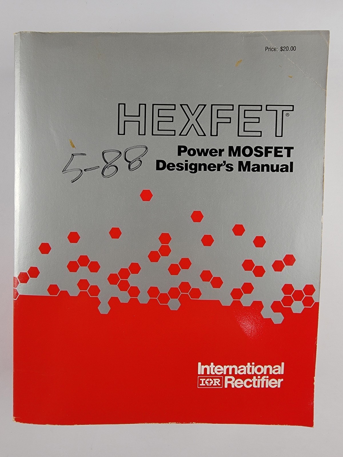 Hexfet Power Mosfet Manual International Rectifier HDB-4 Retro Electronics 1987