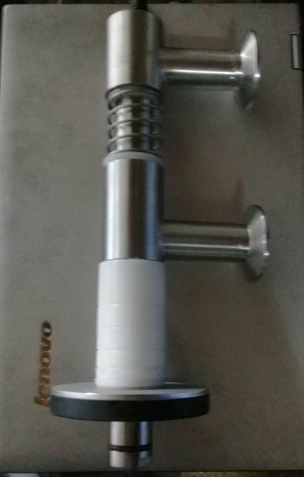 Overflow Fill Nozzle 3/4",5/8",1/2" filler Clamp Connector  Sanitary