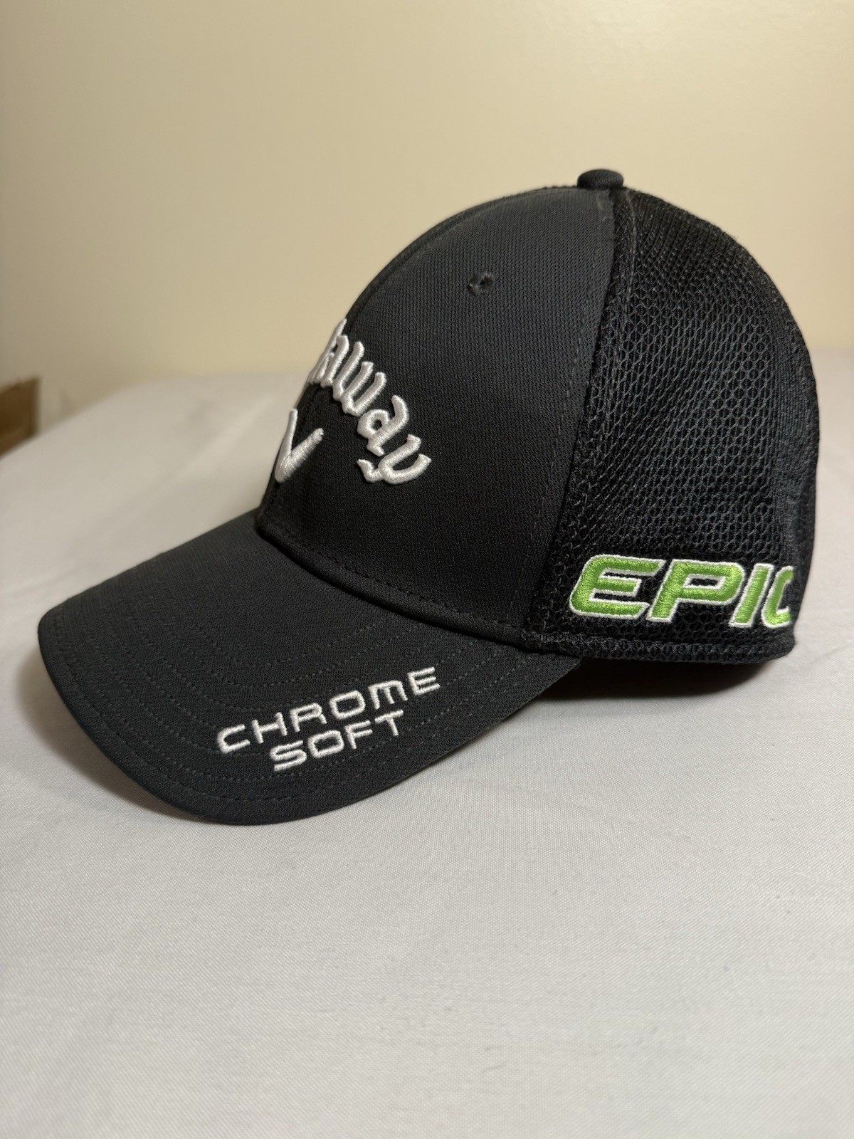 Callaway Golf Epic Chrome Soft Tour Fitted Hat - Size L/XL Polyester