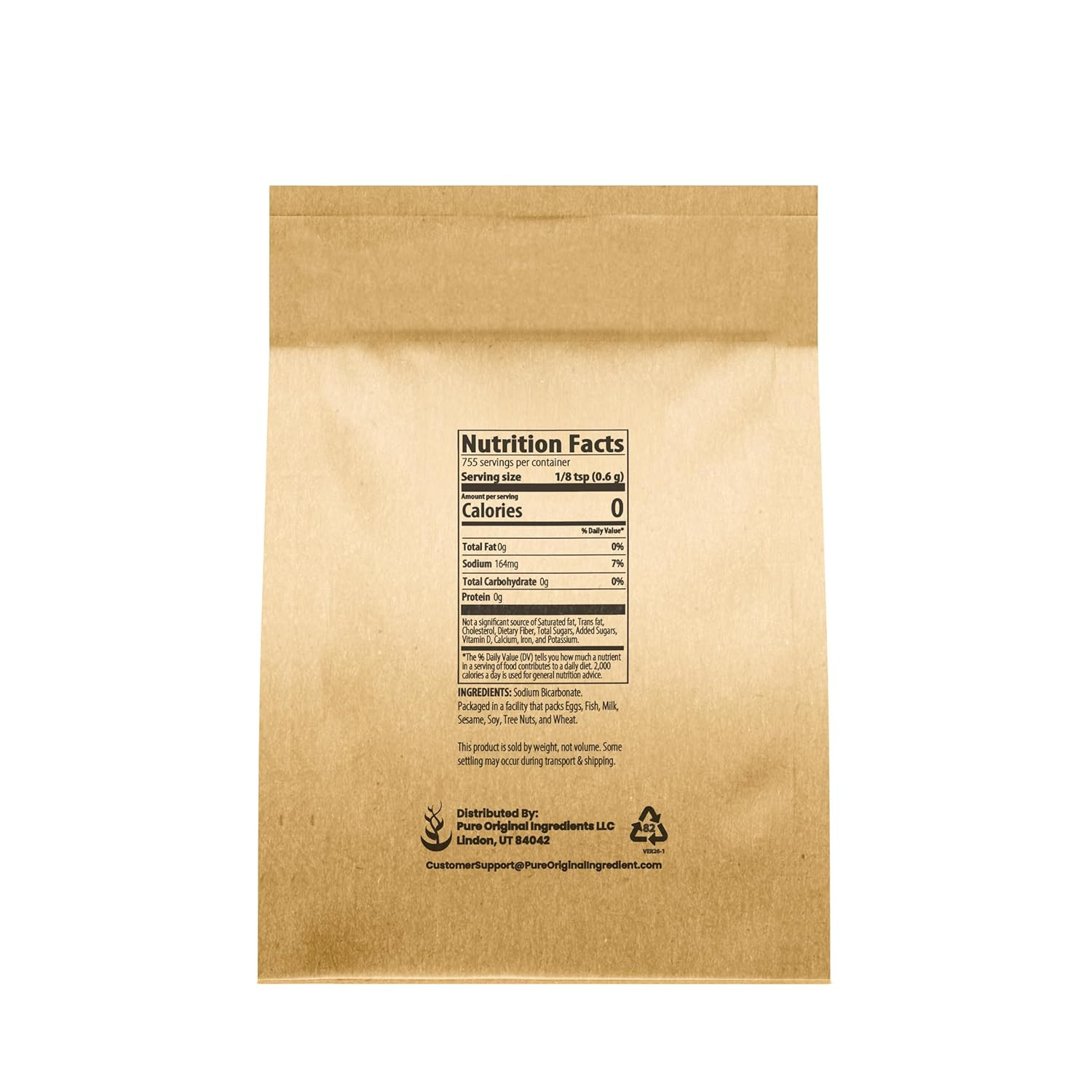 Sodium Bicarbonate (Baking Soda) (1 Lb) Eco-Friendly