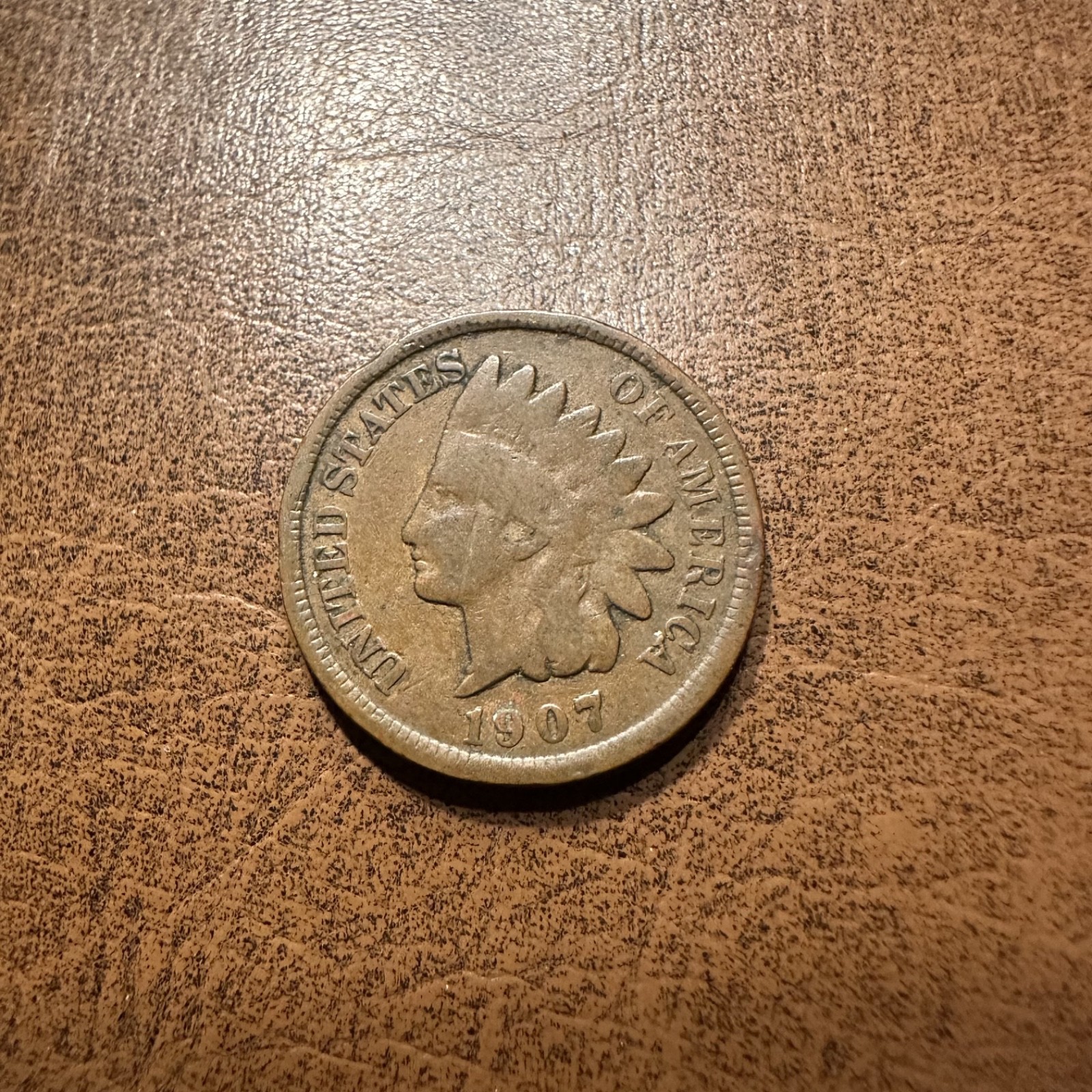 1907 Indian Cent Penny BN