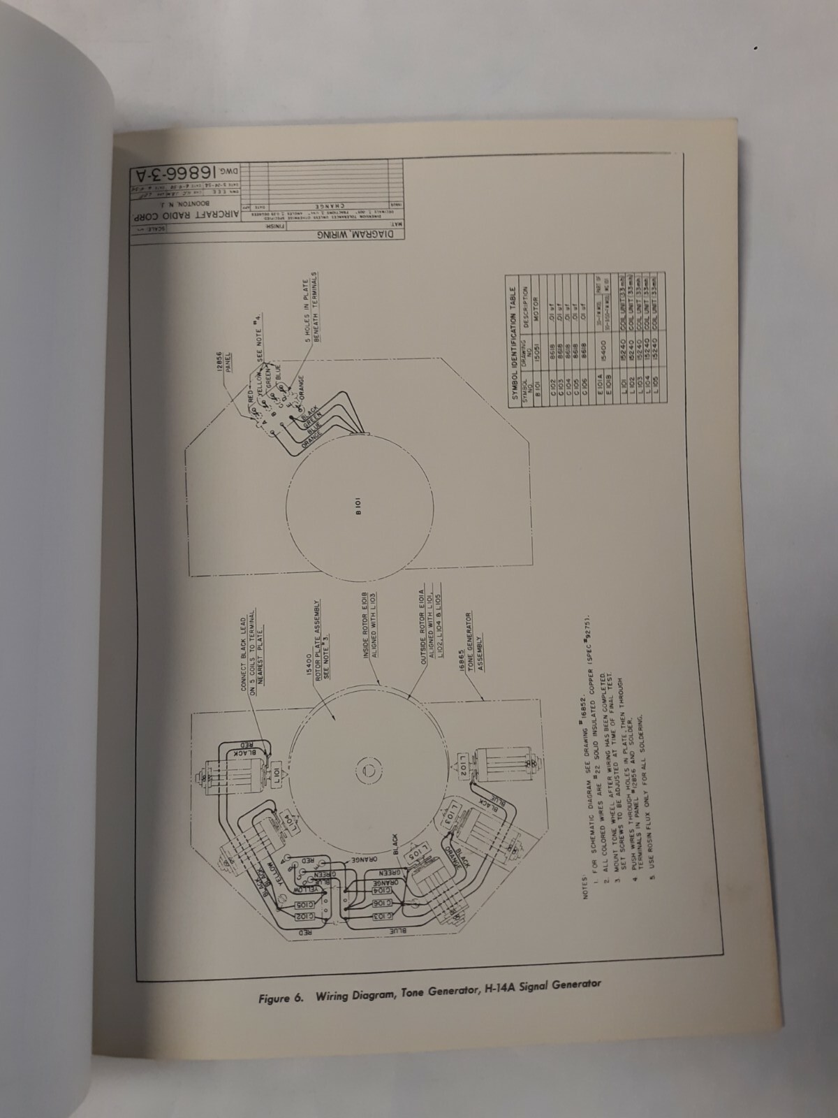 ARC Type H-14A Signal Generator Instruction Book Original