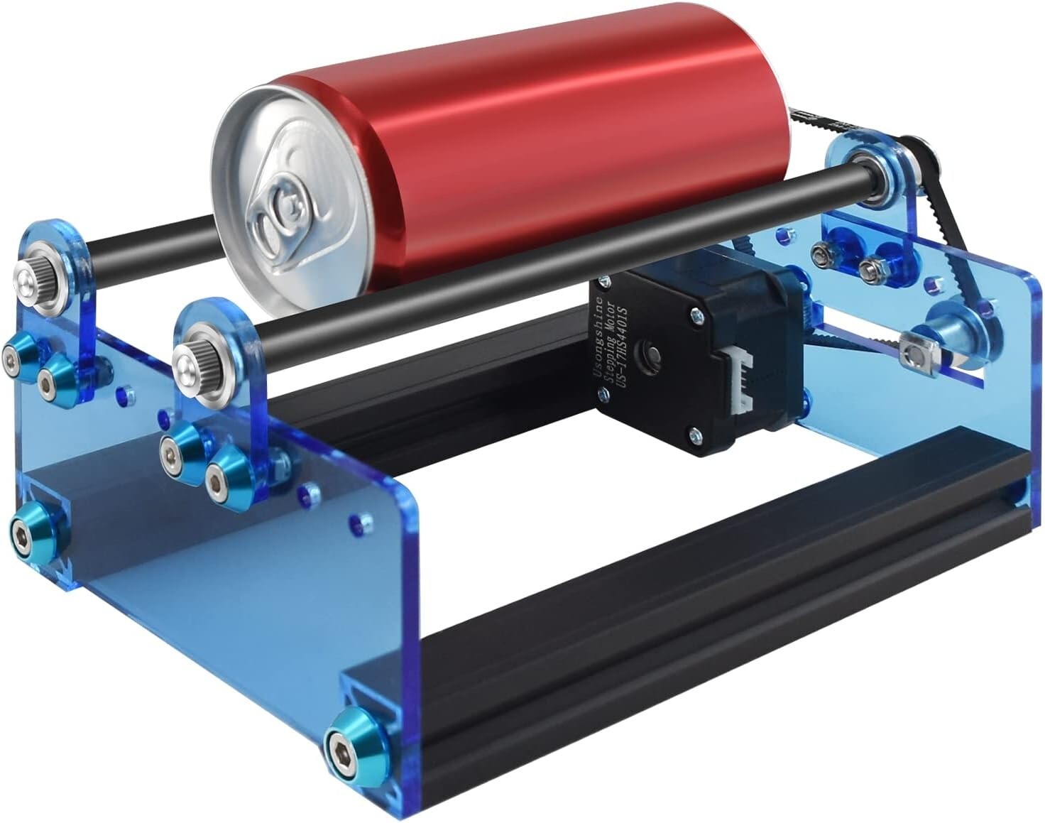 Laser Rotary Roller Engraver Y-axis Rotary Engraving Module Cylindrical Objects