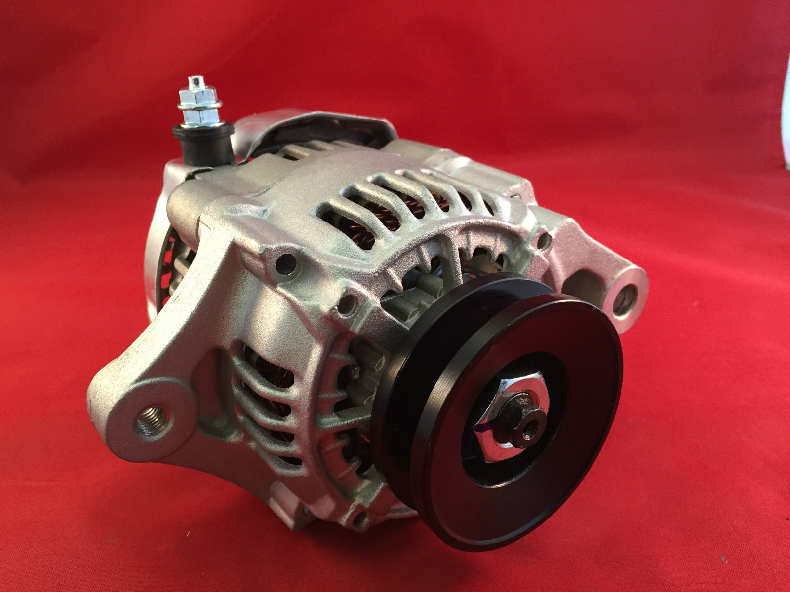 MINI ALTERNATOR Fits DENSO STREET ROD RACE 1-WIRE Small One Wire NEW 70 Amp