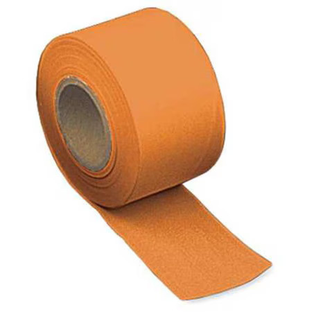 Zoro Select Tf2o300-200 Flagging Tape, No Legend, Orange, 2 In Wide X 300 Ft,
