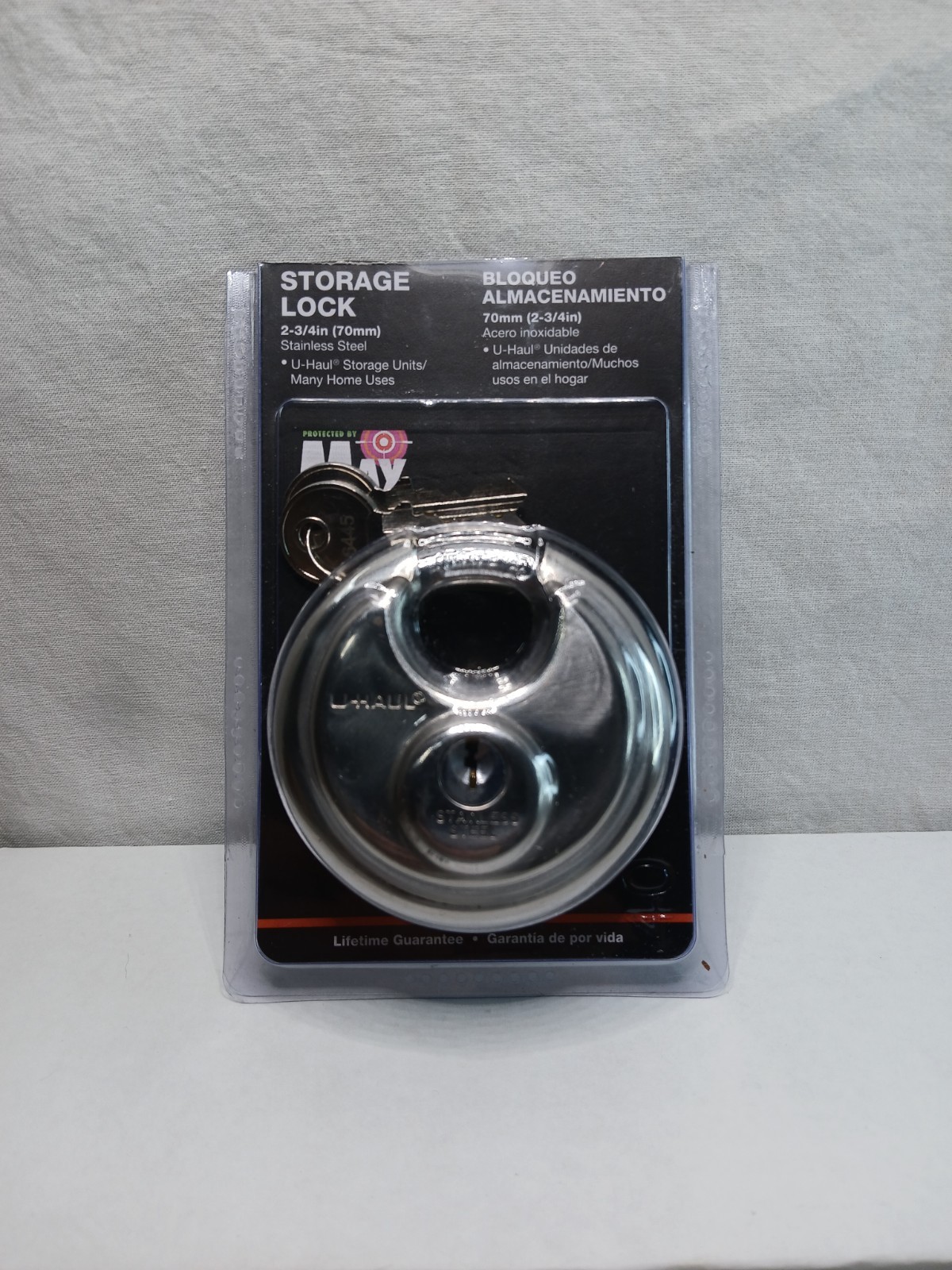 Lock Max Security Hardened Stainless Steel Storage 70mm 2 3/4” Padlock