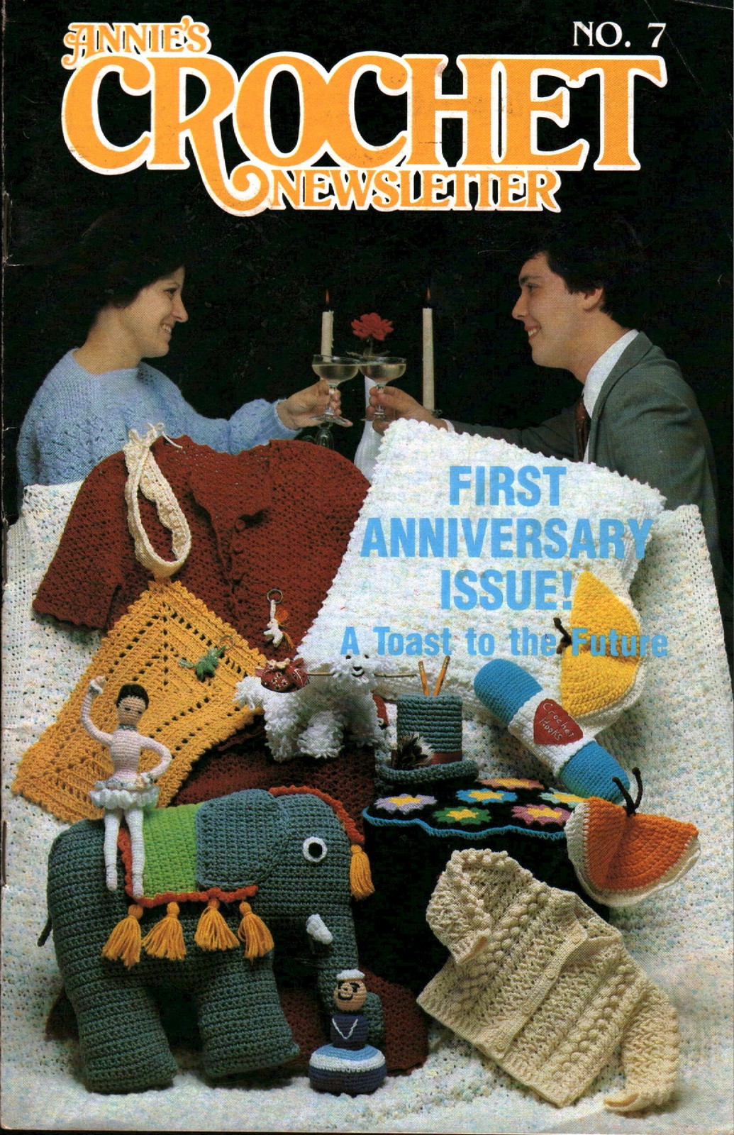 Annie's Crochet Newsletter Magazine | January-February 1984 No. 7