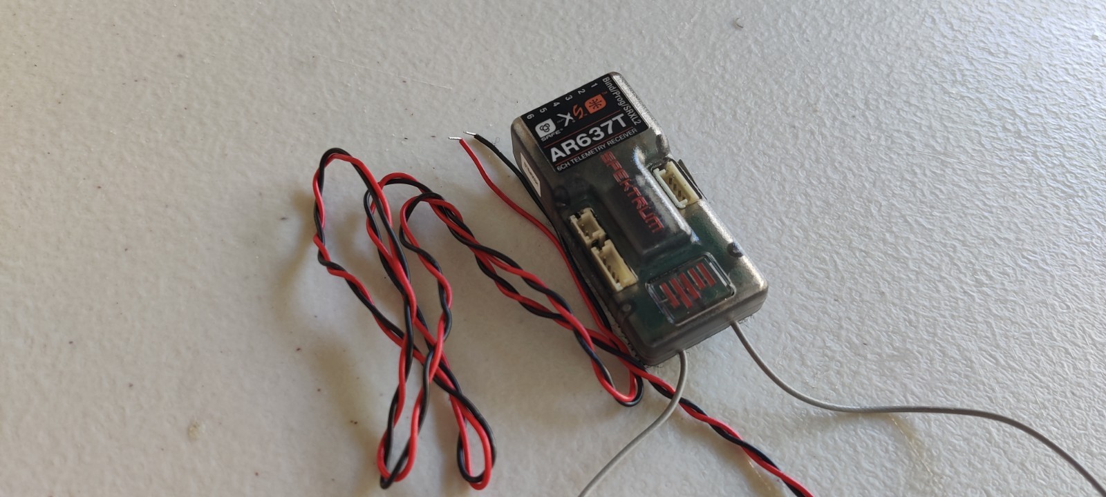 Spektrum AR637T DSMX 6 Channel AS3X & SAFE Telemetry Receiver