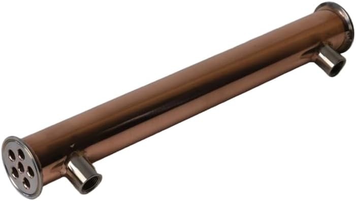 2" x 18" Copper Shotgun Condenser 450mm Long - Distilling Spirits Reflux section
