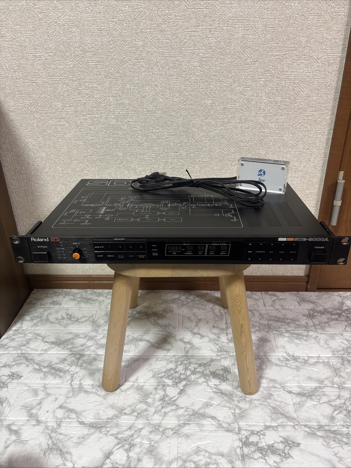 Roland SDE-3000A Digital Delay Vintage Rack Mount Effects Processor Japan TESTED