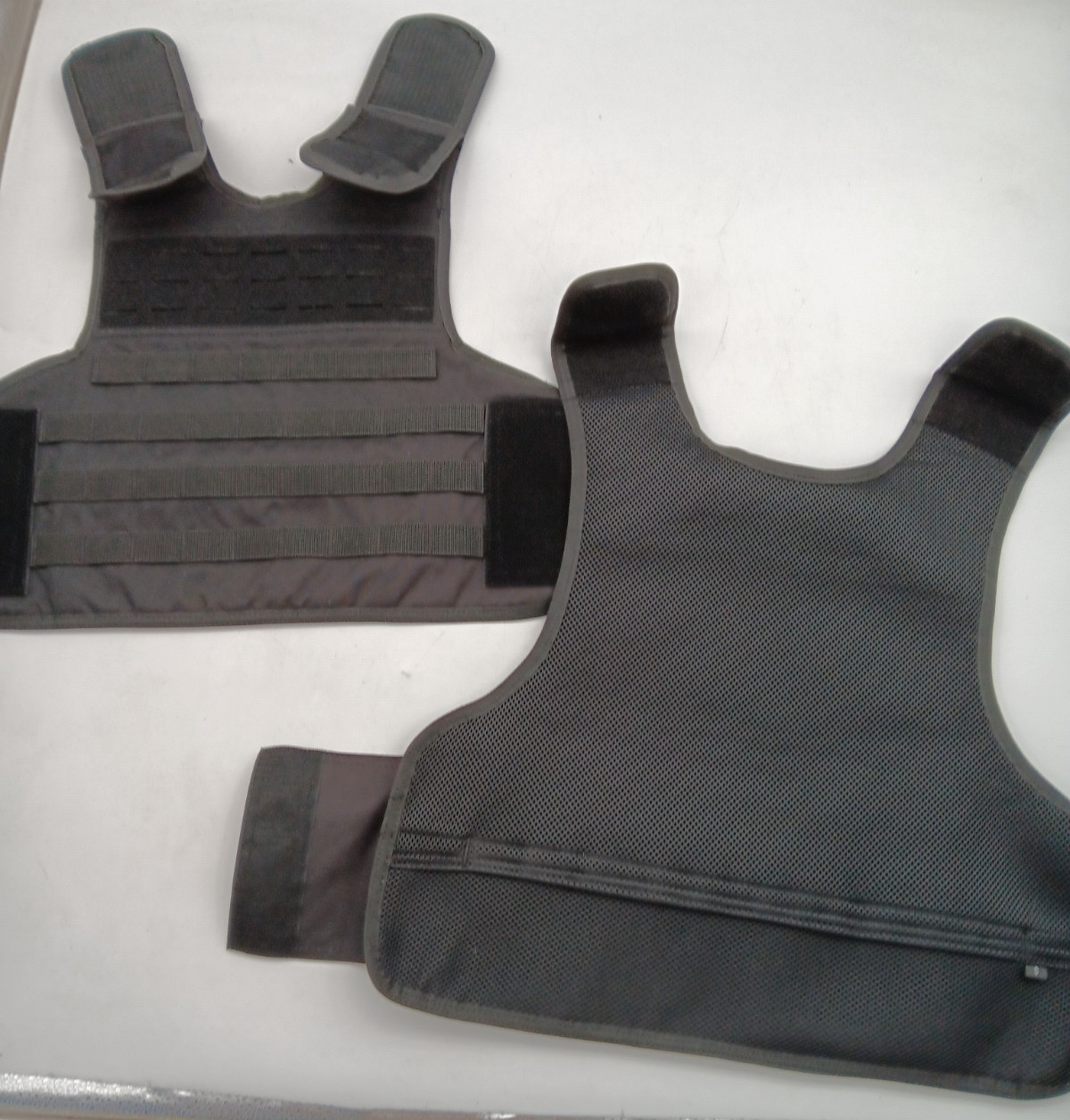 Black Tactical Molle Plate Carrier Vest Adjustable | No Plates