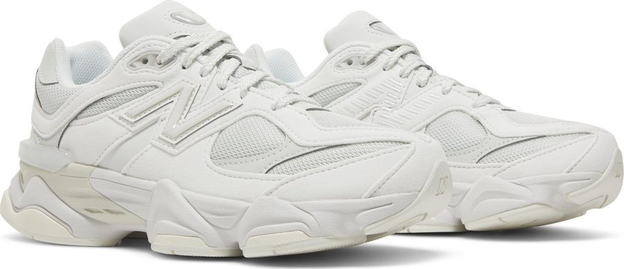 New Balance 9060 Reflection Triple White GC9060LL GS Women Size STEAL!
