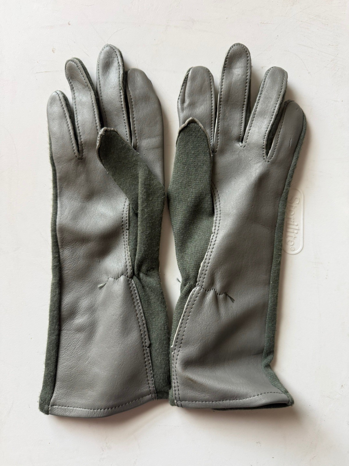USGI NOMEX Flyers Gloves Summer Green Flame Resistant Flight Approved Size 5 New
