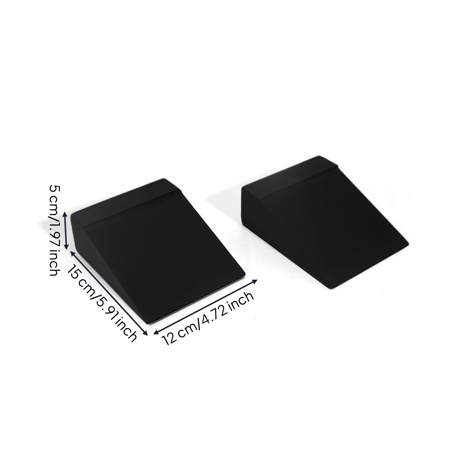Trapezoid Exercise Slanted Crouch Non-Slip for Home Workouts, Gym