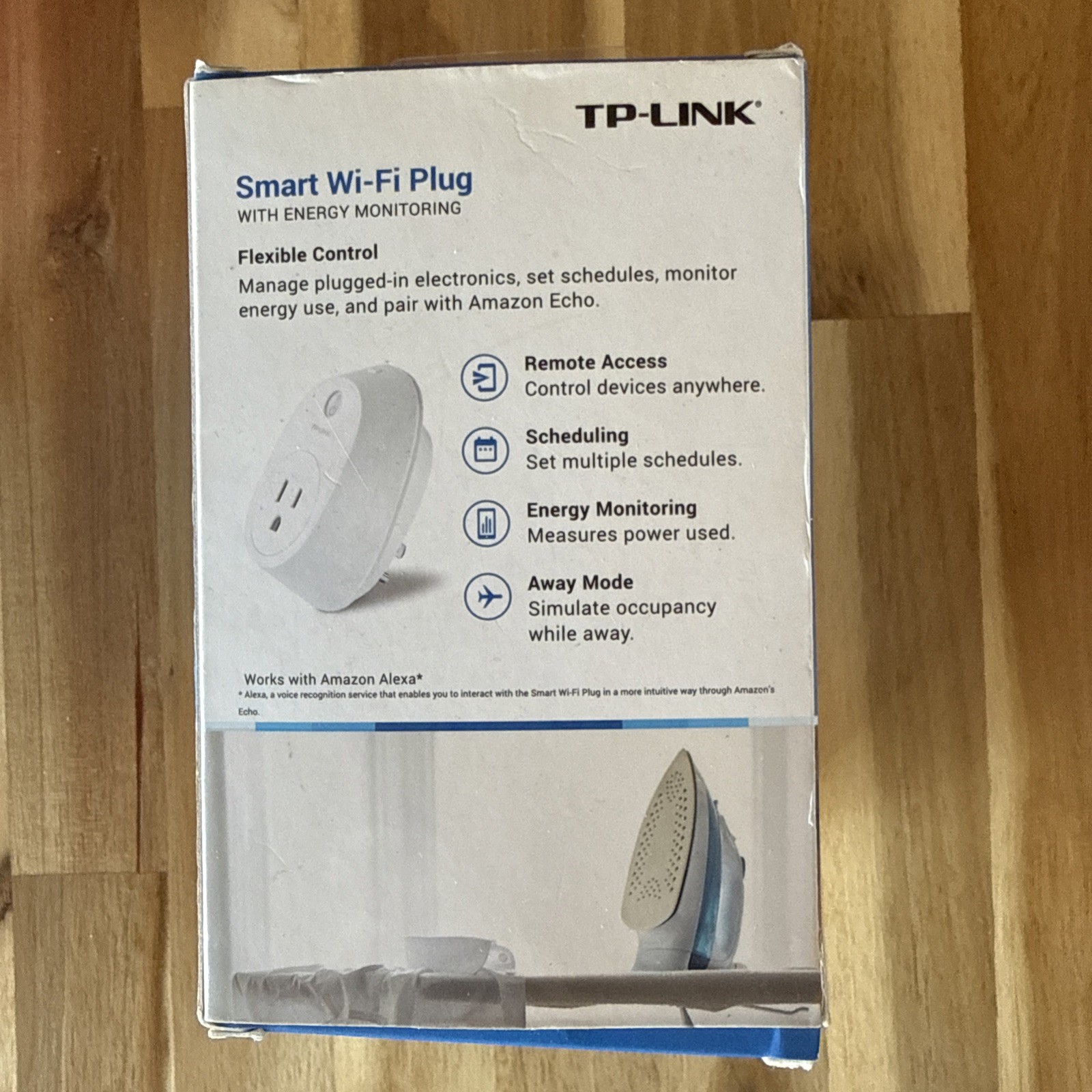 TP-LINK Smart Wi-Fi Plug, App-Controlled, United States Plug, White
