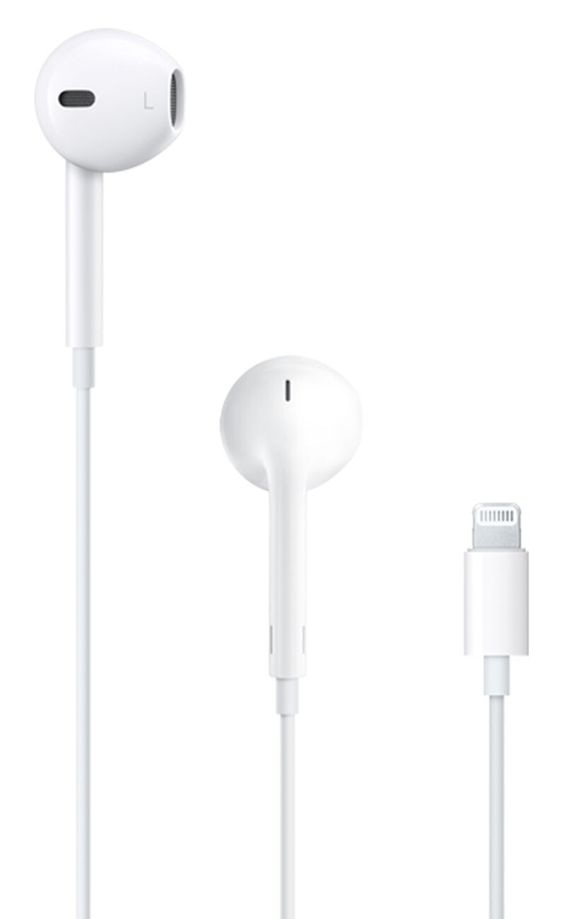 Apple EarPods Earphones Lightning Connector With Aux Adap A1748 MWTY3AM/A  OEM