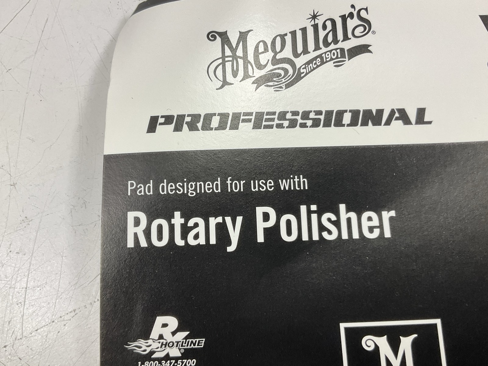 Meguiar's WRWHC7 7" Soft Buff Rotary Heavy Cutting Wool Pad