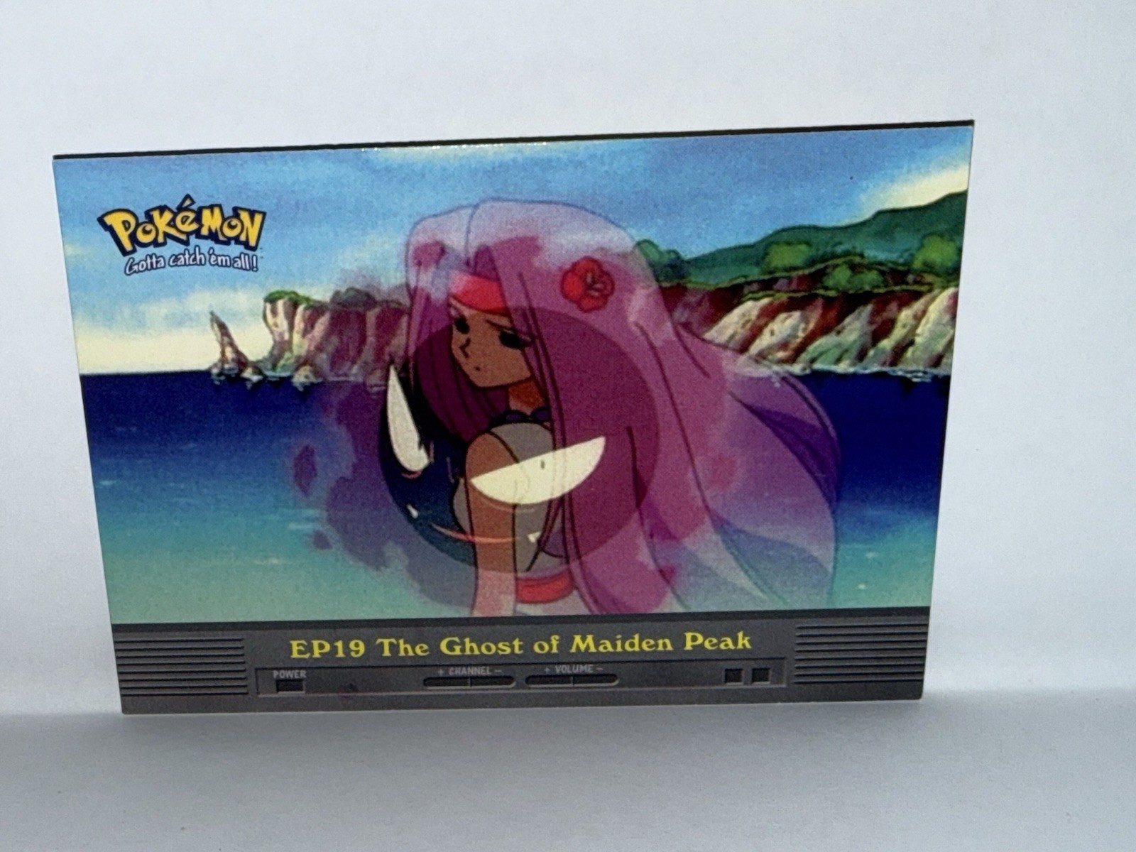 Pokémon EP19 The Ghost of Maiden Peak Card 2000 Topps TV Animation Series 2 Blue