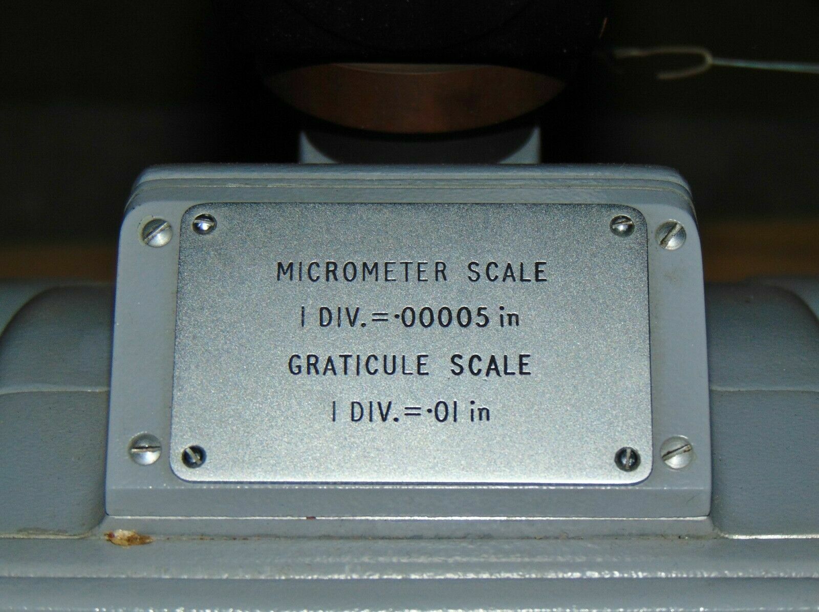 Hilger & Watts Microptic Horizontal Pattern Measuring Machine .00005"