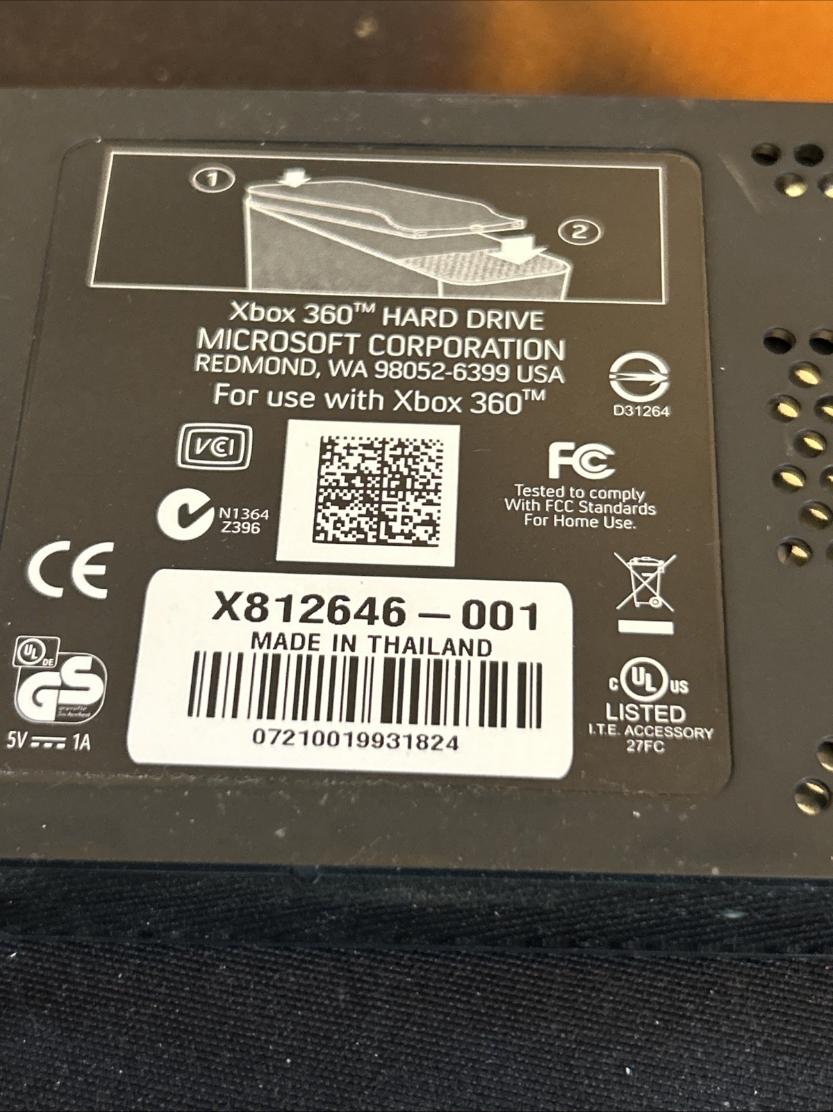Xbox 360 elite hard drive 120gb #2