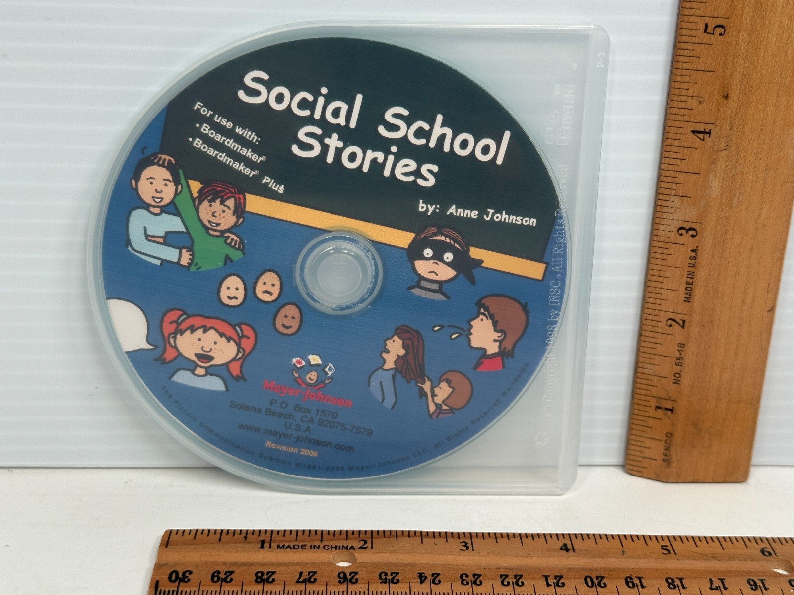 Social School Stories Ann Johnson Boardmaker Plus Mayer-Johnson