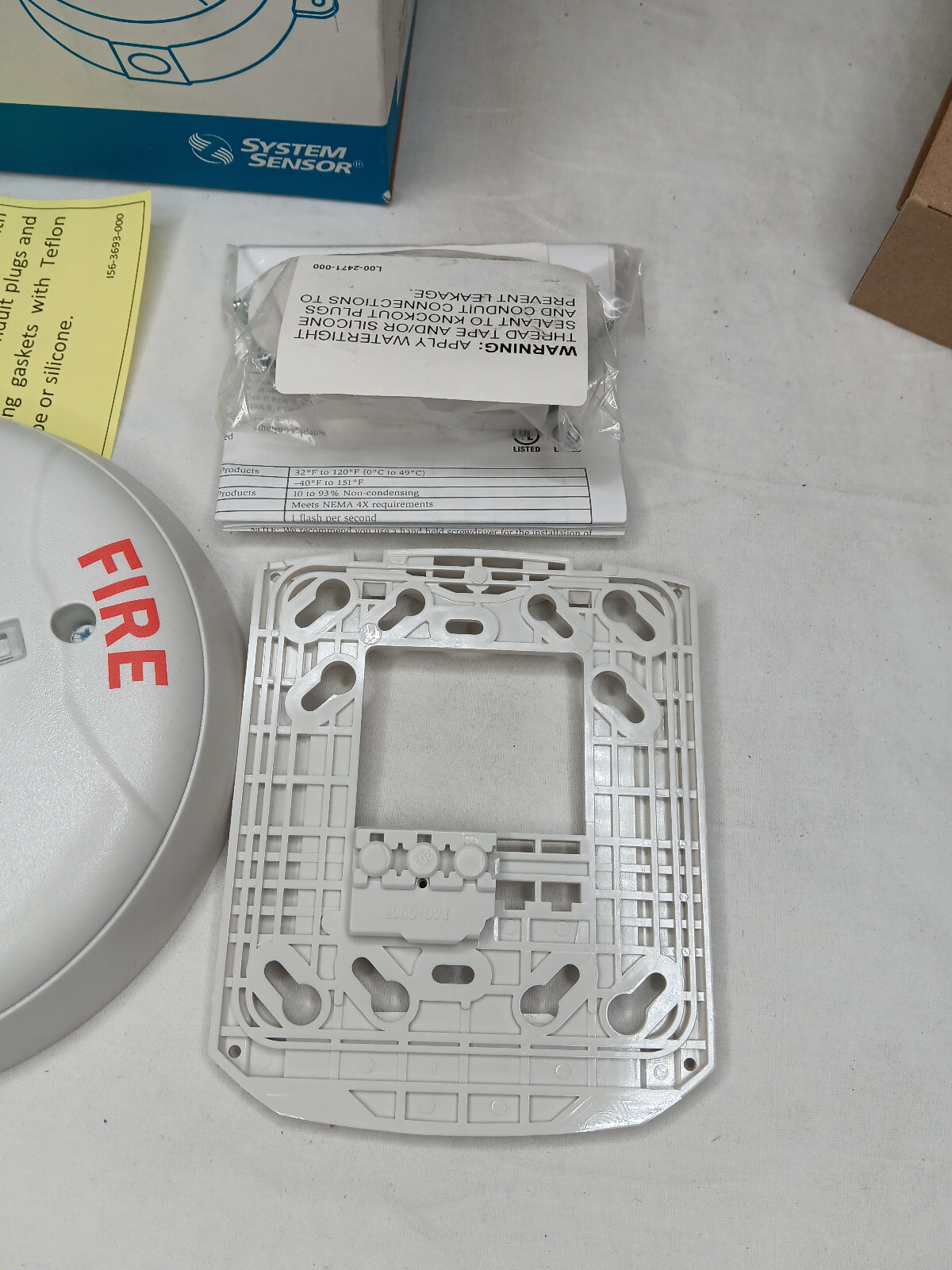 System Sensor SCWHK
