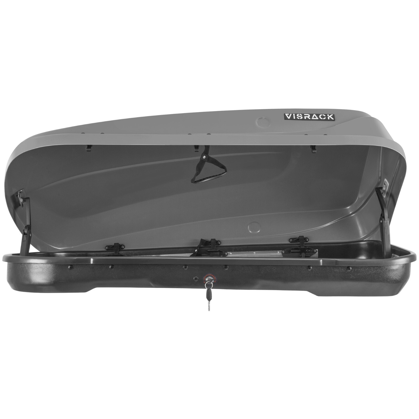 13 FT ³ Rooftop Cargo Box Luggage Carrier w/2 Keys,Both Side Open Easy Install