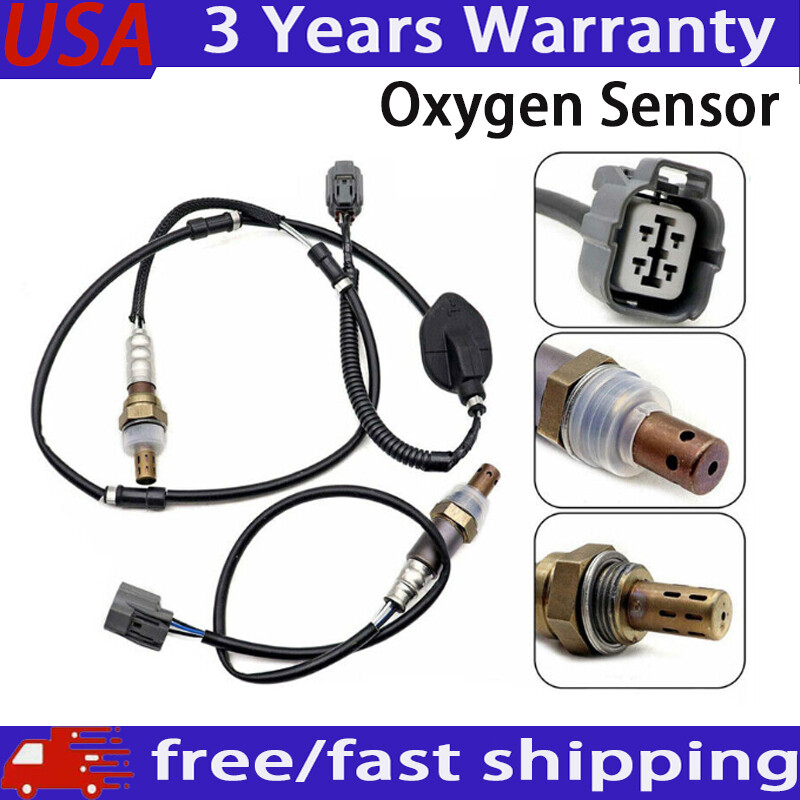 2pcs Oxygen Sensor Upstream+Downstream Kits For 2003-2007 Honda Accord 2.4L L4