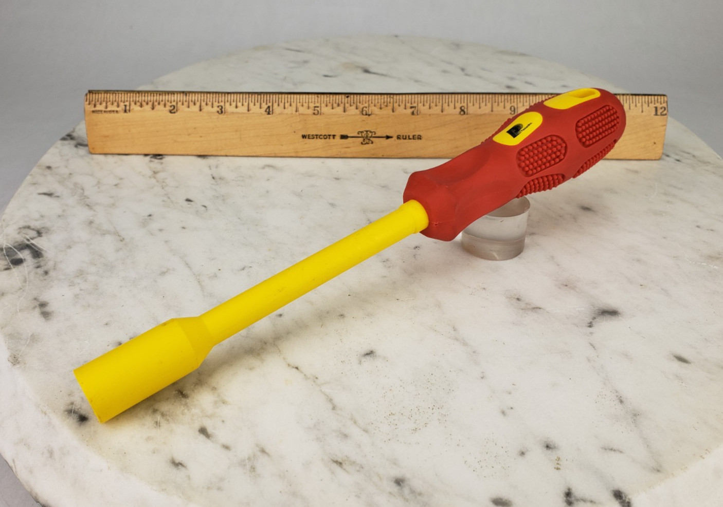 Packard Insulated 3/8" Nut Driver - Electrician Electrical Yellow Red 1000V IEC