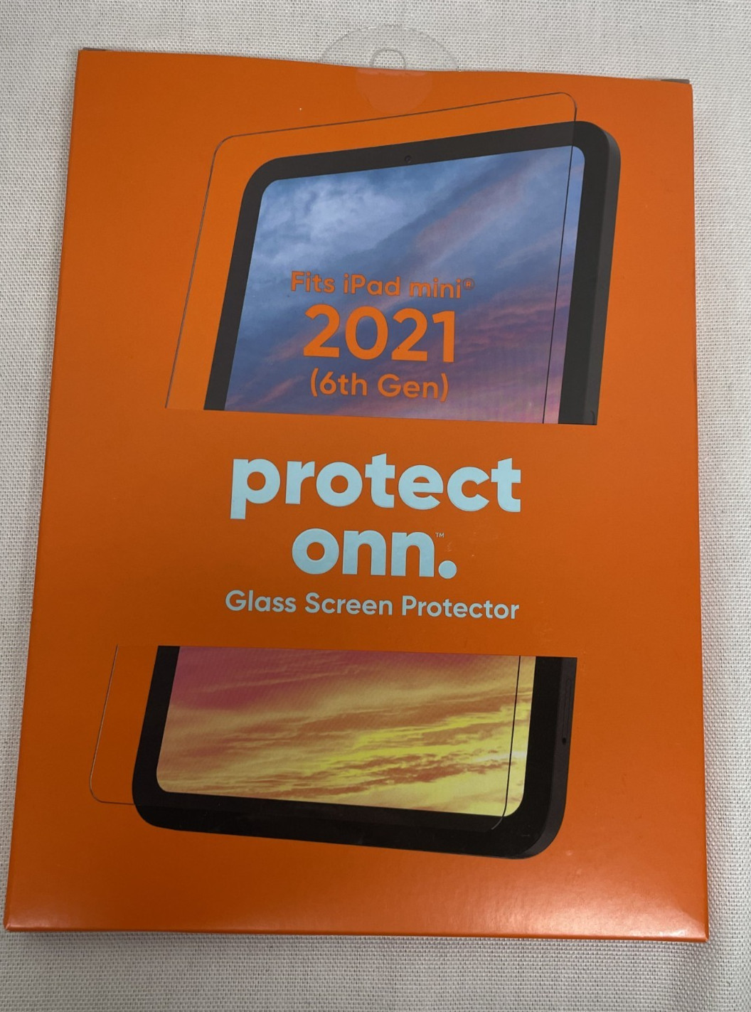 ONN. Screen Glass protector for iPad Mini 2021 (6th Gen), NEW