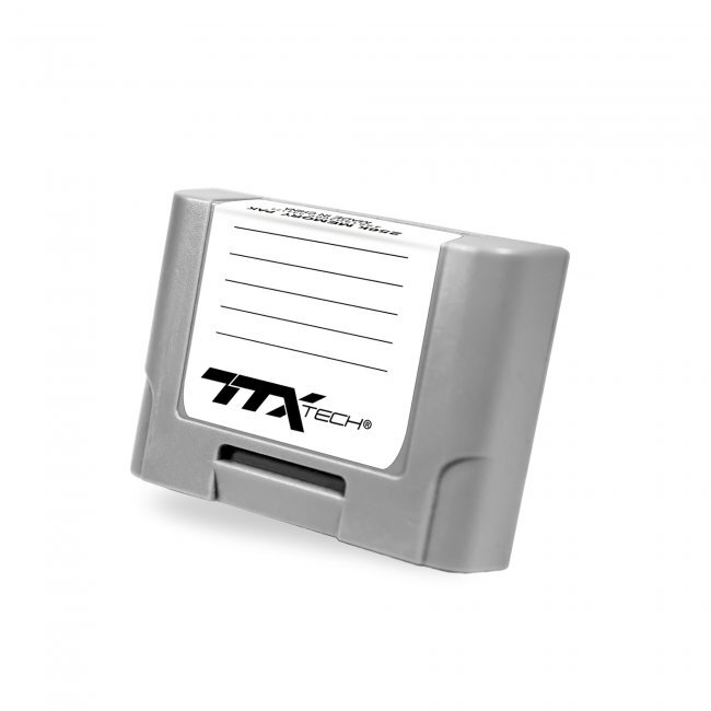 TTX Tech N64 256K Memory Pak Gray for Nintendo 64 Game Console and Cotroller