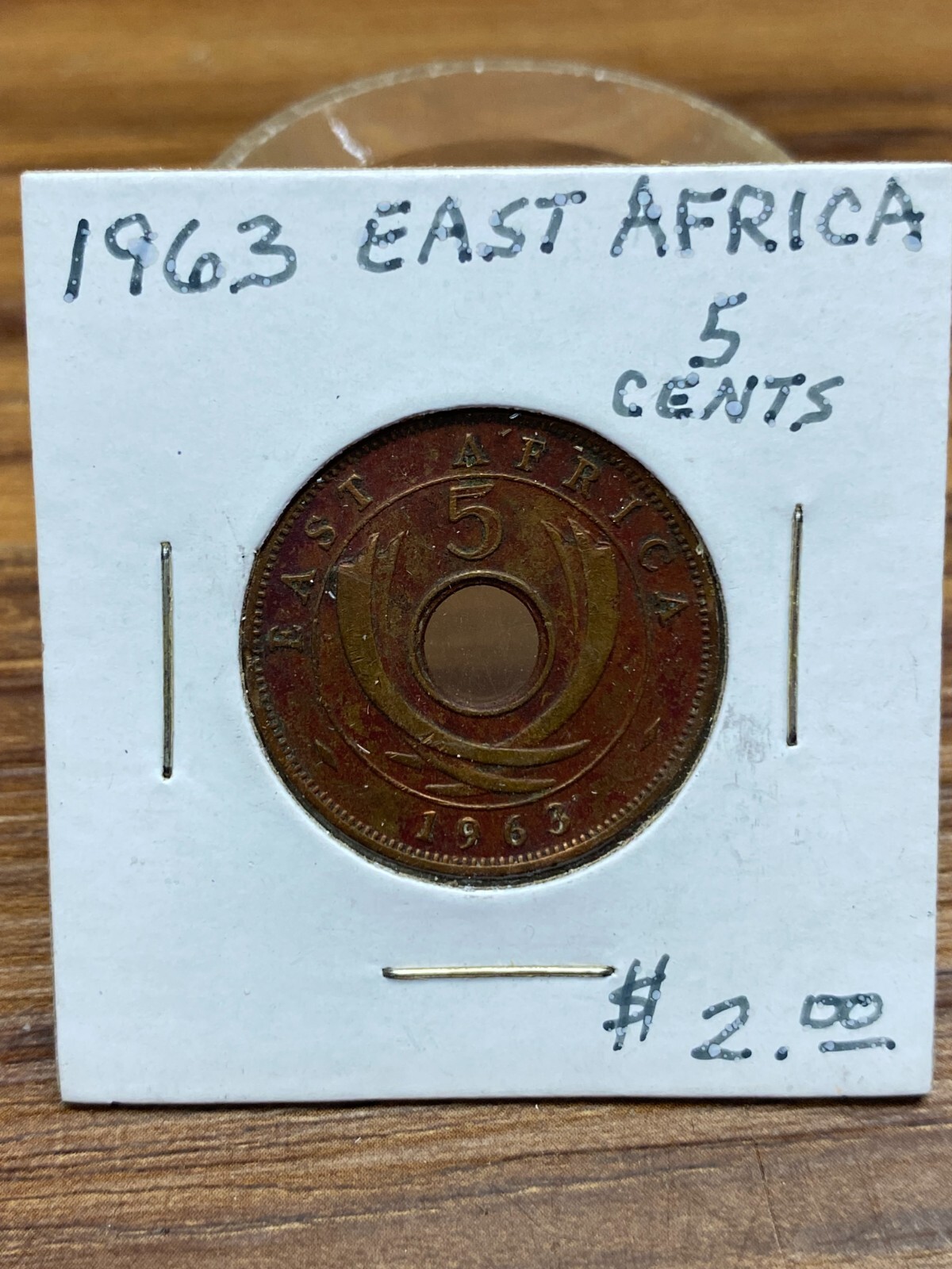 STORAGE UNIT FIND 1963 EasT Africa 5 Cents Coin