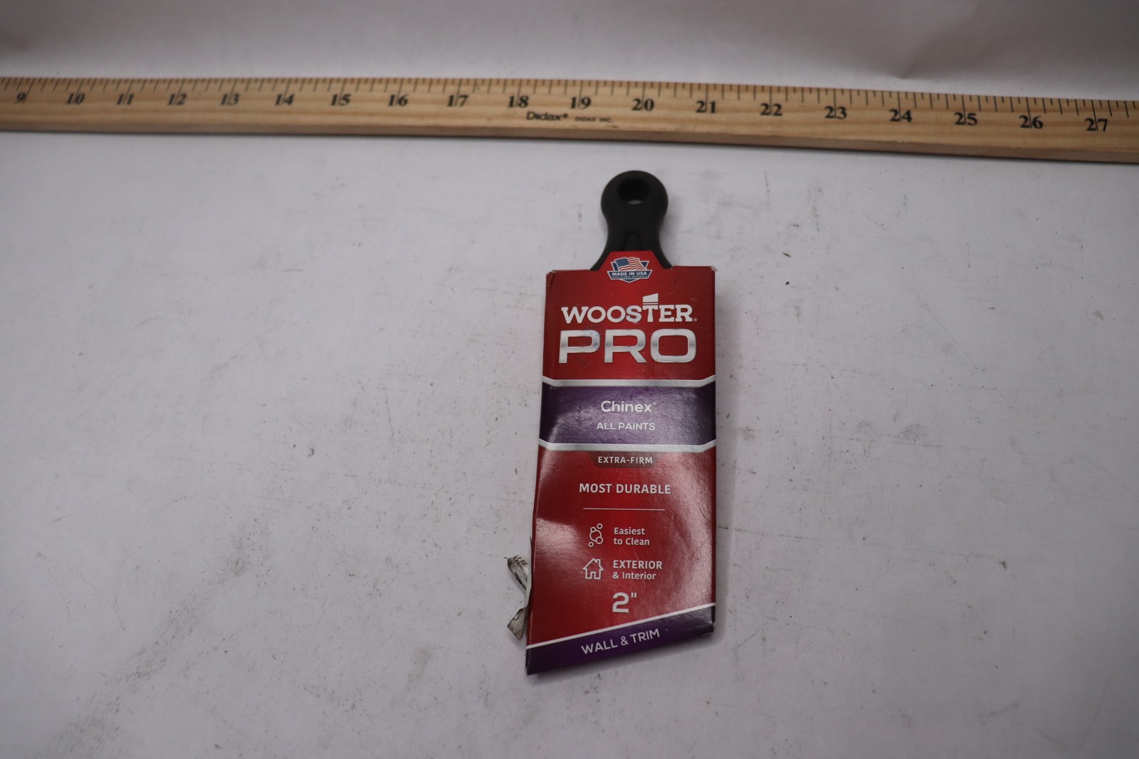 Wooster 2 in. Pro Chinex Short Handle Angle Sash Brush