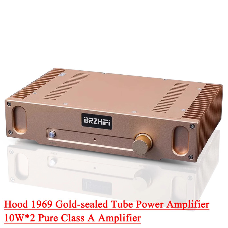 Hood 1969 10W*2 Gold Seal Small Class a HIFI Power Amplifier Complete Machine Pu