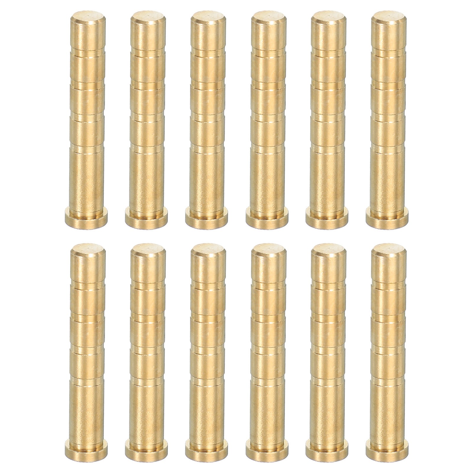 12pcs 100 Grain Archery Arrow Insert 0.244 Inch Brass Arrow Weight