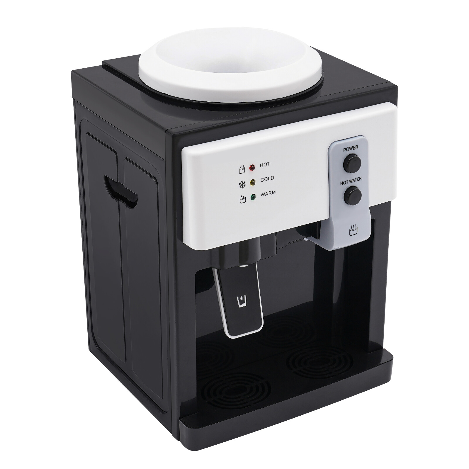 5 Gallon Top Loading Water Cooler Dispenser Countertop Hot+Cold Drinking Machine