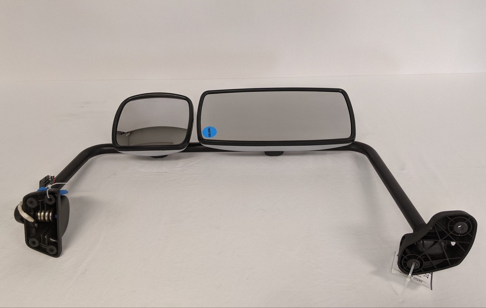 Used Freightliner M2 LH Chrome Heated Door Mirror w/ Light - P/N A22-74243-008