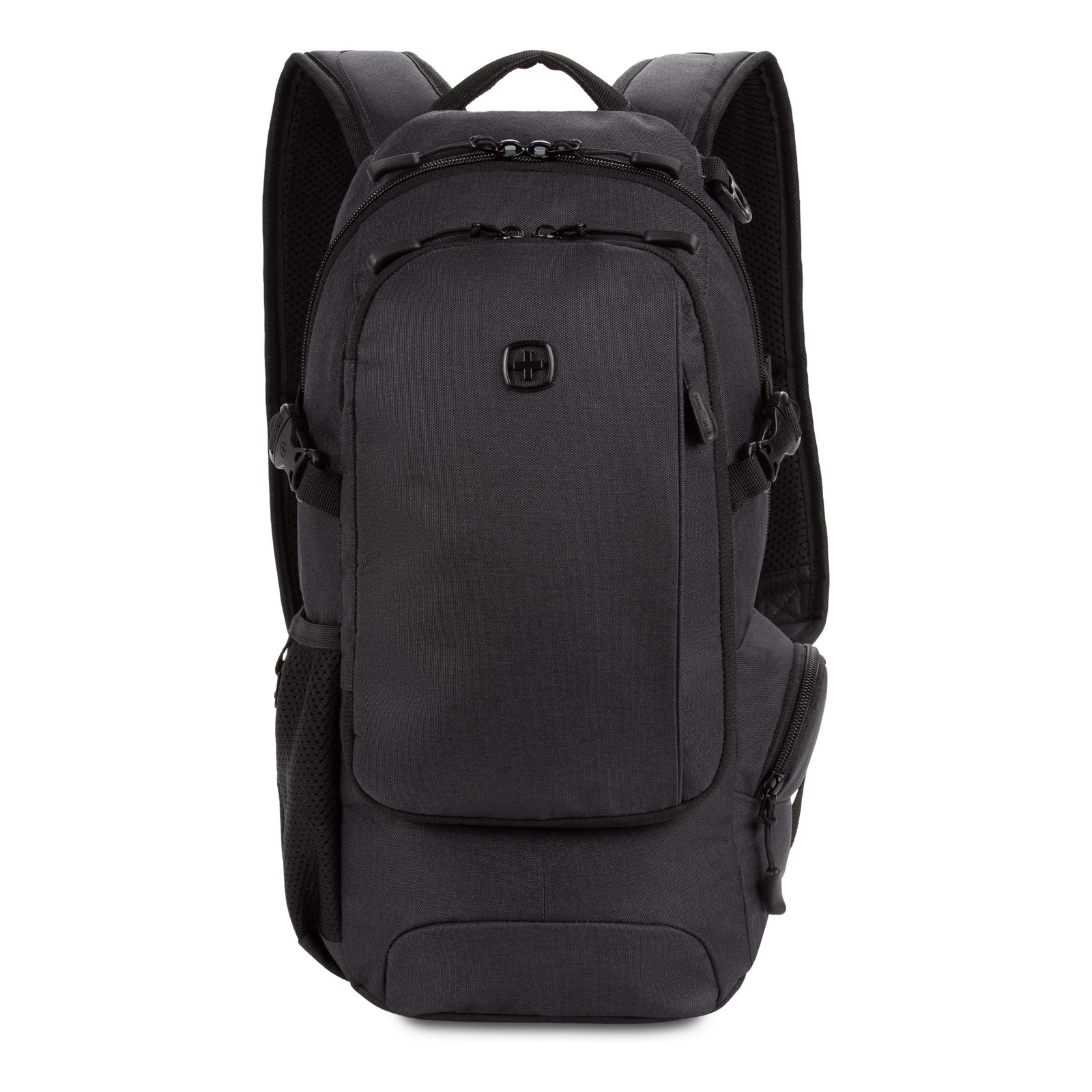 SwissGear 3598 Backpack Narrow Daypack, Dark Grey, 18-Inch