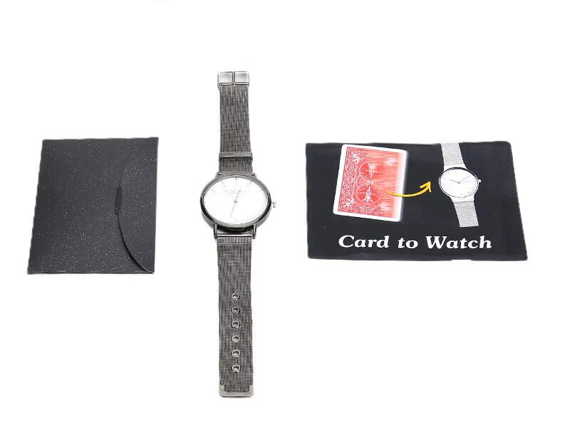 Watch This Magic Trick – Playing Card Transforms into Watch | Close-Up Illusion