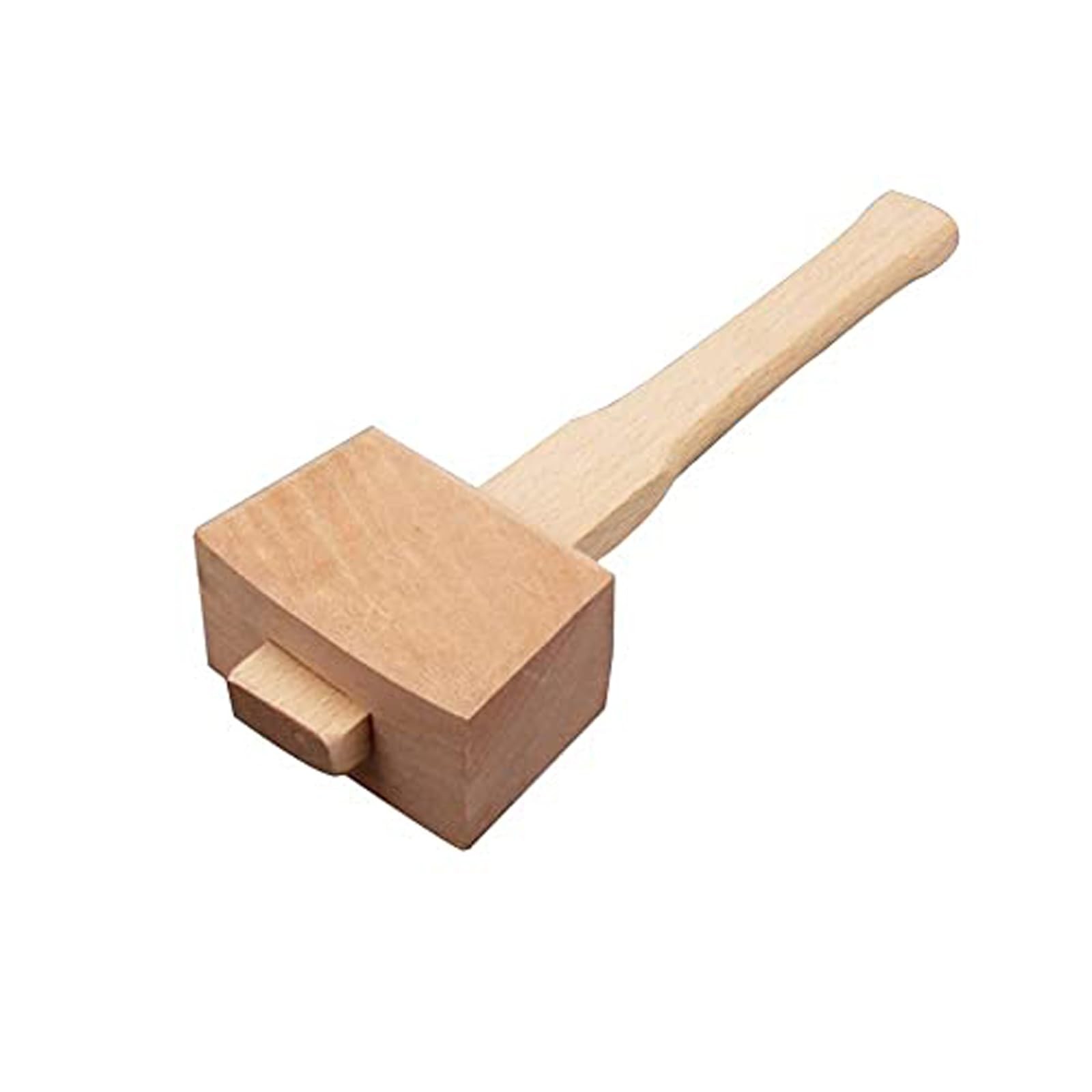 AOTISBAO Wooden Mallet Hammer with Wooden Handle - Carpenters DIY Carpentry M...